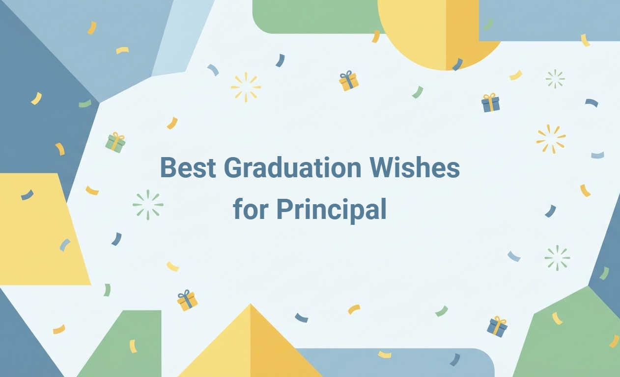 Graduation Wishes for Principal: Heartfelt Examples and Message Generator Tool